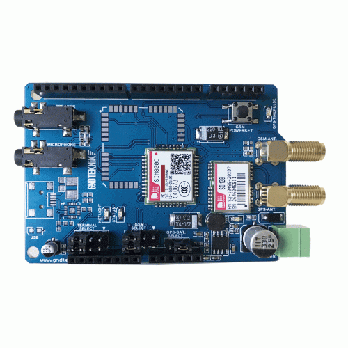 GGS02 - Arduino GSM & GPS Shield - Simcom